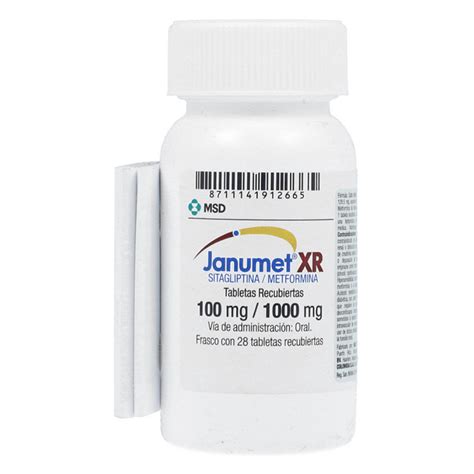 Janumet Xr 1001000 Mg