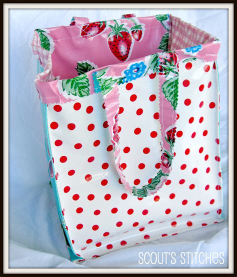 All The Joy Oilcloth Lunch Tote