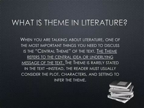 PPT - What is Theme in Literature? PowerPoint Presentation, free ...