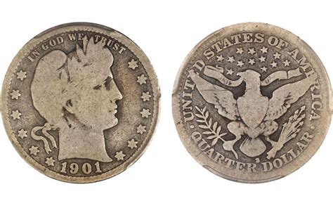 Barber quarter sold for $5,875 'nearly perfect for [its] grade'