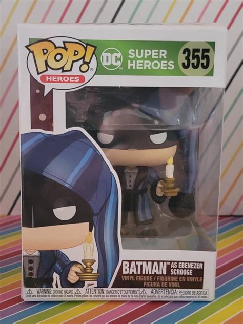 Batman As Ebenezer Scrooge Dc Super Heroes Funko Pop 355 Etsy