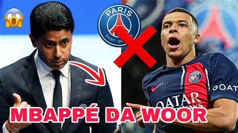 Le Pr Sident Du Psg Accuse Mbapp Apr S Avoir Pris La D Cision De