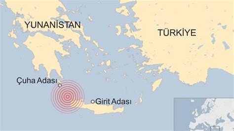 Girit Adası nerede Girit Adasındaki deprem Türkiyede de hissedildi