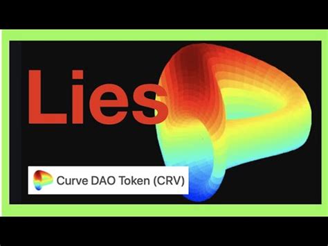 Curve Dao Token Crv Just The Facts Youtube