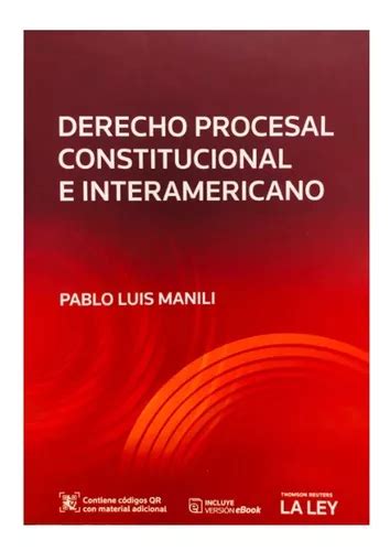 Derecho Procesal Constitucional E Interamericano De Pablo Manili Editorial La Ley Tapa Blanda