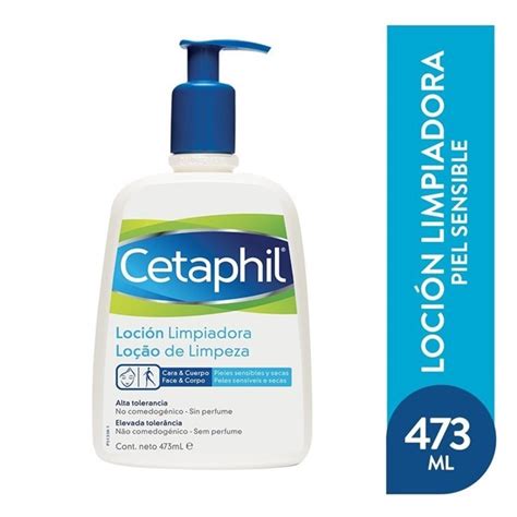 Cetaphil Loción Limpiadora Para Piel Sensible 473 ml Cetaphil Leche de