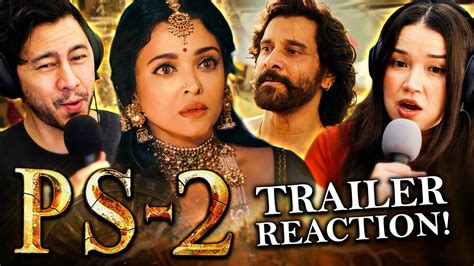 Ps Ponniyin Selvan Part Trailer Reaction Tamil Mani Ratnam Ar