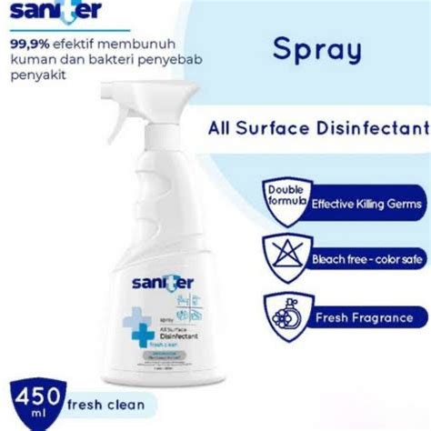 Jual Saniter All Surface Disinfectant Spray Bottle Ml Shopee