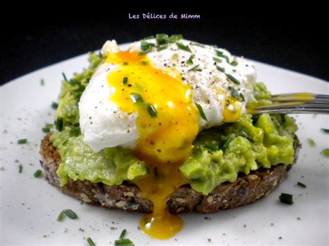 Avocado Toast à Lœuf Poché Les Délices De Mimm Oeuf Poché Idée