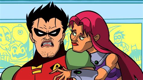 Teen Titans Go Lets Get Serious Clips And Images Teen Titans Go Vs Young Justice