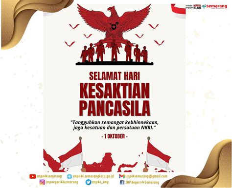 Selamat Memperingati Hari Kesaktian Pancasila 2022 Pemerintah Kota