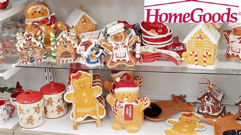 HOMEGOODS CHRISTMAS DECORATIONS GINGERBREAD COOKIE JARS MORE SHOP