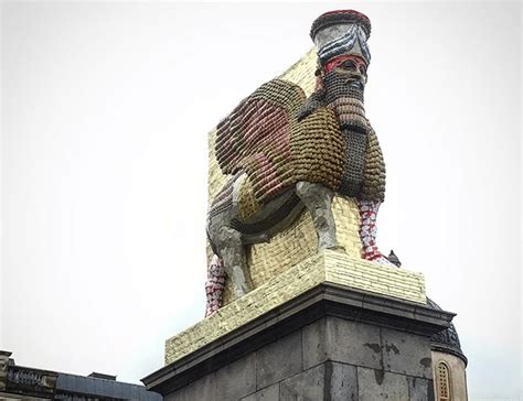 Fourth Plinth: New Artwork Installed In Trafalgar Square Today