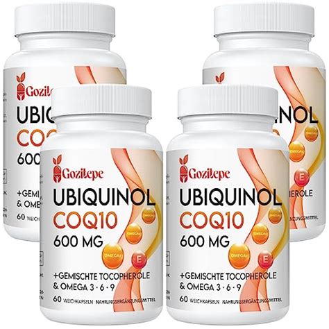 Salud Ptima Con Ubiquinol Coq Mg Y Omega C Psulas Blandas Para