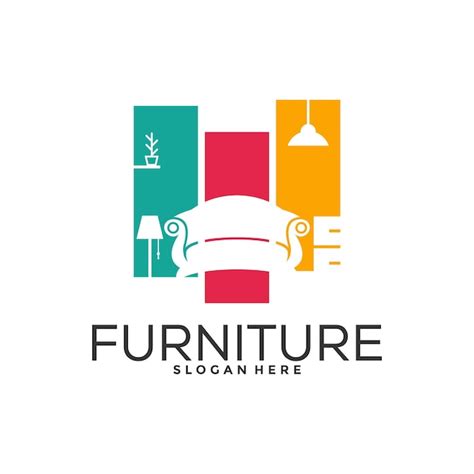 Premium Vector Furniture Logo Design With Creative Concept Interior Logo Vector Template