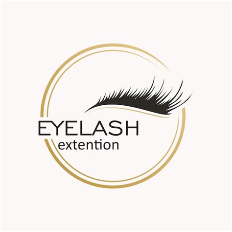 Premium Vector Eyelash Logo Design Simple Concept Premium Vector