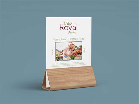 Free Wood Table Menu Sign Display Tent Mockup Psd Set Good Mockups