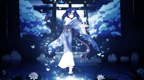 pretty, stunning, dress, beautiful, sky, kimono, sexy, cute, moon ...