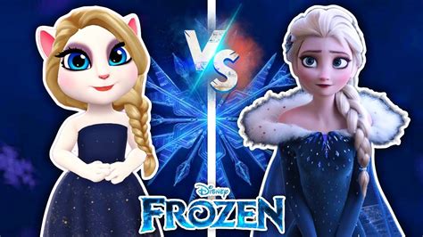 My Talking Angela 2 ️‍🔥 Angela Vs Elsa ️ Cosplay Makeover 💄 Youtube