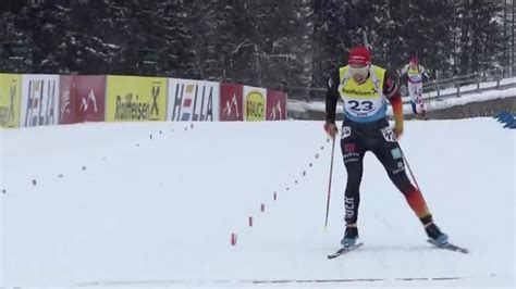 Le replay du sprint hommes à Obertilliach Biathlon IBU Cup Vidéo