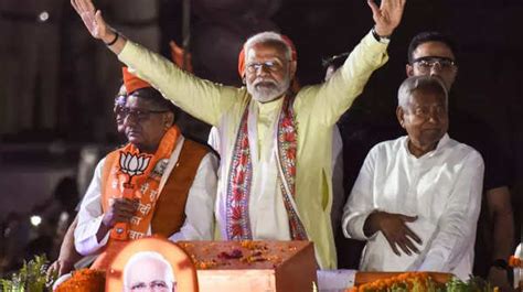 PM Modi Holds Roadshow In Bihar S Capital Patna