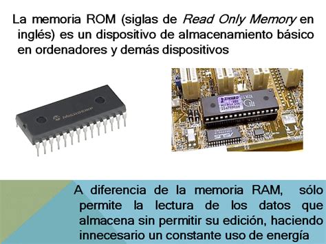 Tipos De Memorias Rom Y Sus Características