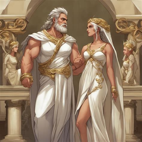 Hera and Zeus 4 by RavenJovan on DeviantArt