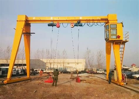 Ton Ton Ton Single Beam Gantry Crane Outdoor Using Mh Model