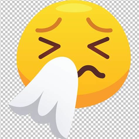 Sneezing Emoji Png Image Image Transparent Transparent Background