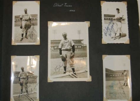 Collection Of 1940 Vintage Baseball Photographs 649837