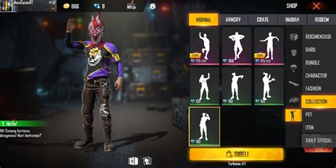 Cara Mendapatkan Emote Hello Free Fire Ff Esportsku