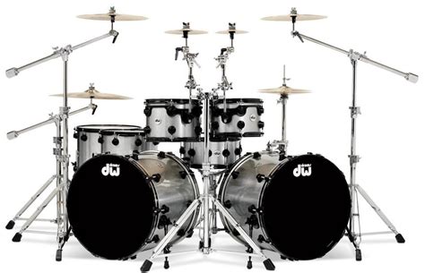 A Drum Set Is Shown On A White Background