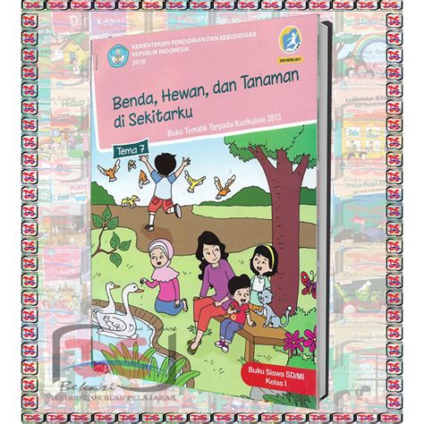 Jual Buku Tematik Terpadu Kelas 1 SD Tema 7 Semesrter 2 Kurikulum 2013