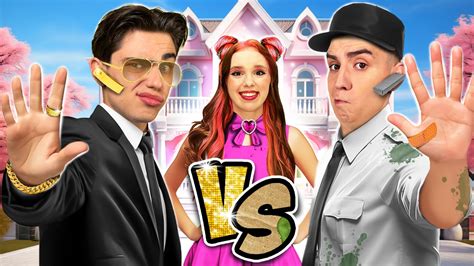 Ультра БОГАТЫЙ vs Ультра БЕДНЫЙ ТЕЛОХРАНИТЕЛЬ ! - YouTube