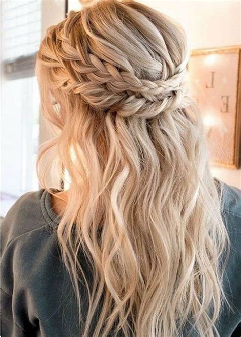 Beautiful Braided Wedding Hairstyles Half Up Hairstyles 1 TANIA MARAS