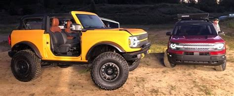 2021 Ford Bronco With 2-Inch Suspension Lift Kit Can Accommodate 37 ...