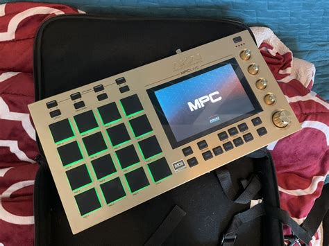 Akai Mpc Live Sampler Gold Ebay