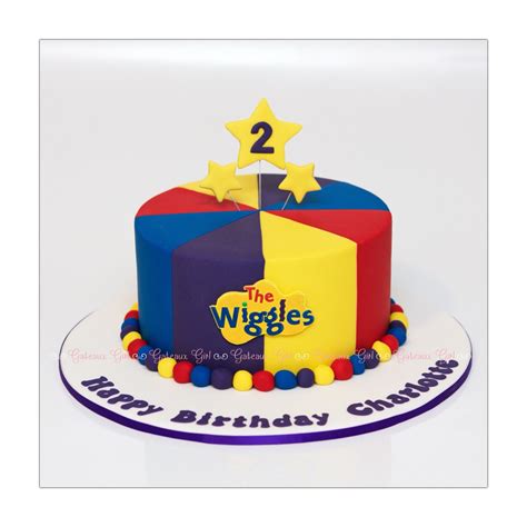 The Wiggles Cake Gateaux Girl Wiggles Cake Wiggles Birthday Second