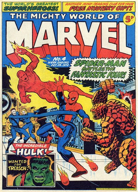 CRIVENS COMICS STUFF PART TWO OF THE MIGHTY WORLD OF MARVEL COVER