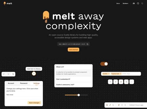 Melt Ui Svelte Themes