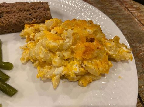 Baked Mac And Cheese With Sour Cream And Cottage Cheese Recipe