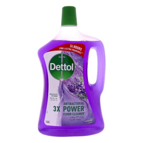 Dettol Antibacterial Power Floor Cleaner Lavender 18ltr ديتول منظف