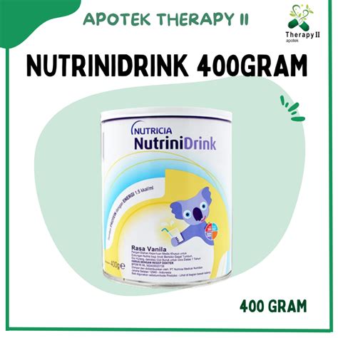 Jual SUSU NUTRINIDRINK RASA VANILA 400GR SUSU PERTUMBUHAN DAN