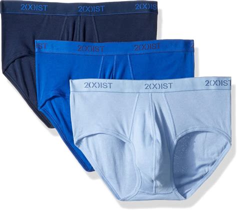 2 X Ist Men S Essential Cotton 3 Pack Contour Pouch Brief Underwear