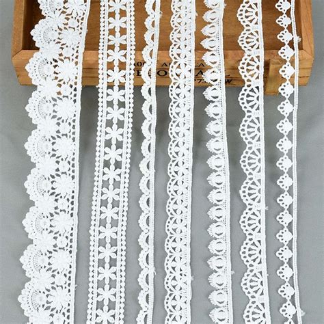 Lace Trim Guipure Lace Trim White Lace Ribbon Vintage Lace Trimming F