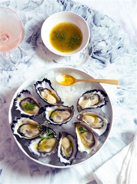 Oysters With Yuzu Kosho Vinaigrette Eatable