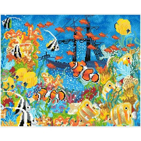 Simply Dotz® Intermediate Underwater Paradise Diamond Art Kit Michaels