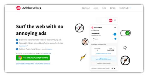 Nejlep Ch Zdarma Roz En Pro Blokov N Reklam Adblock Pro Chrome