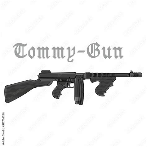 Tommy Gun Tattoo