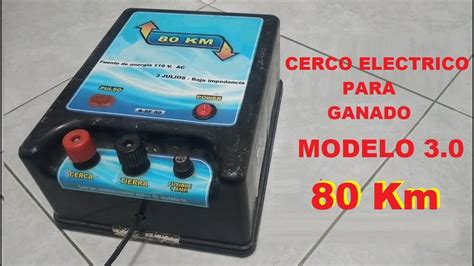 Cerco El Ctrico Para Ganado Con Alcance De Km Modelo Youtube